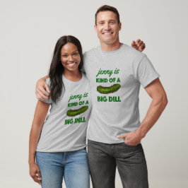 Camiseta Una especie de "Big Dill" (Acuerdo) Green Pickle F
