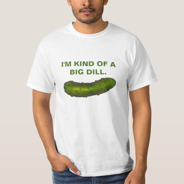 Camiseta Una especie de "Big Dill" (Acuerdo) Green Pickle S (Anverso)