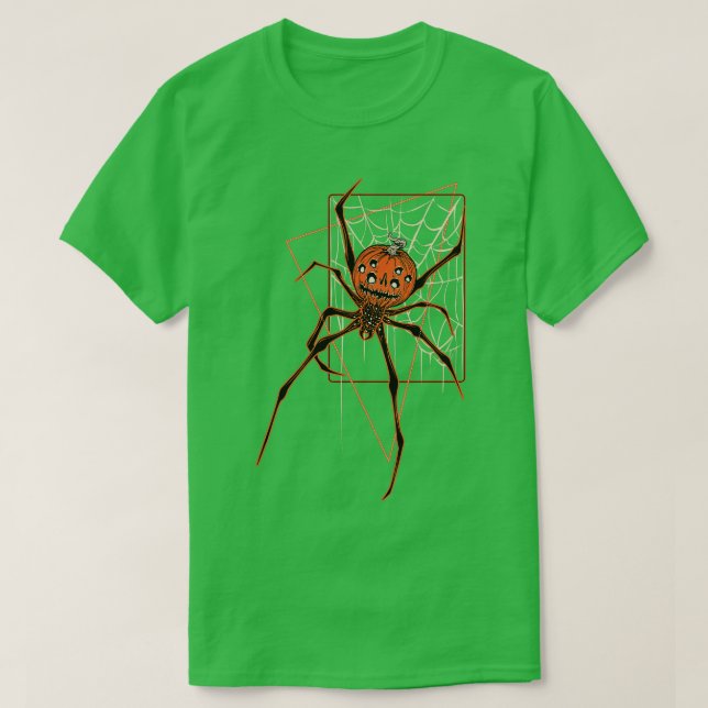 Camiseta Una especie de web de temblores (Diseño del anverso)