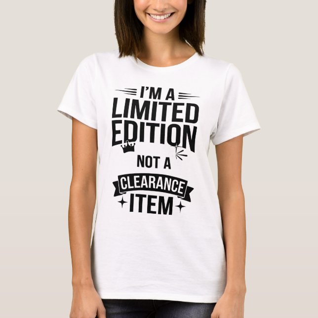 Camiseta Una especie: Edición limitada, no limpieza (Anverso)