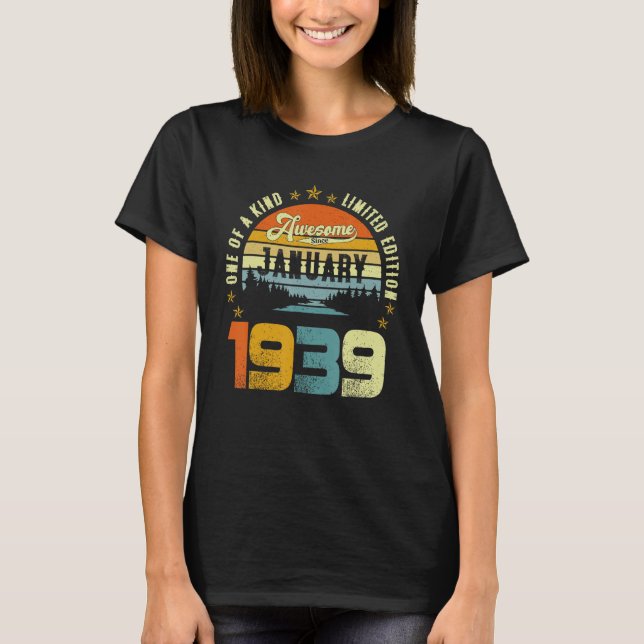 Camiseta Una Especie Increíble Desde Enero De 1939 (Anverso)