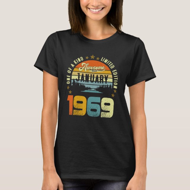 Camiseta Una Especie Increíble Desde Enero De 1969 (Anverso)