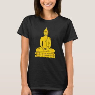 Camiseta Una estatua de Buda