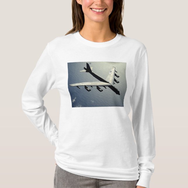 Camiseta Una Estratorrección B-52 en vuelo (Anverso)