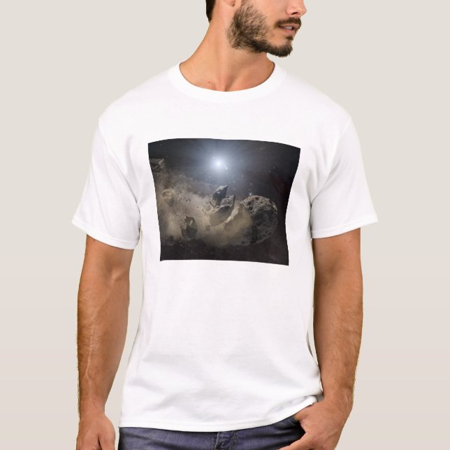 Camiseta Una estrella enana blanca (Anverso)