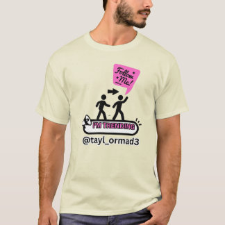 CAMISETA UNA ESTRELLA NACIDA INFLUENCER MEDIOS BEIGE ROSA U