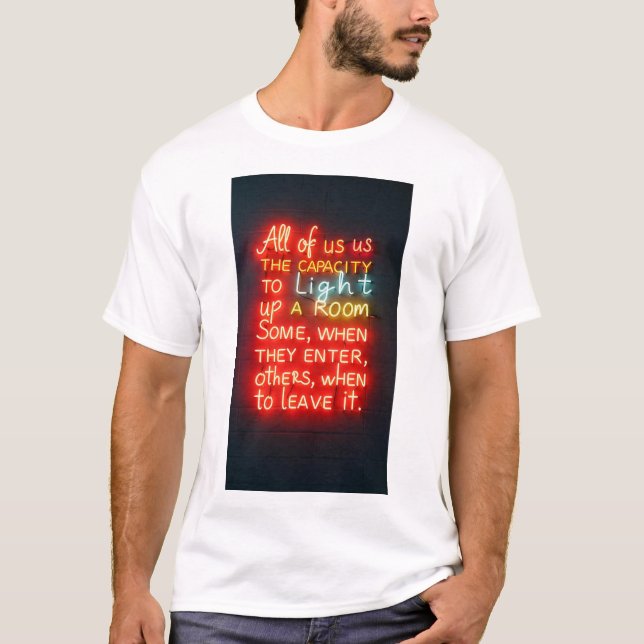 Camiseta Una expresión lineal (Anverso)