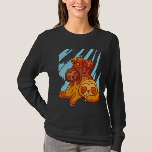 Camiseta Una Familia De Lunas Se Levanta