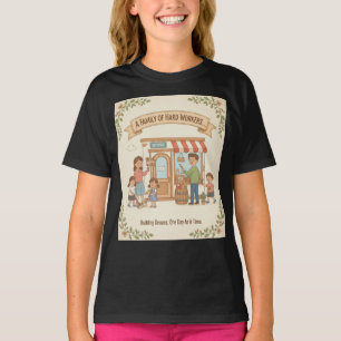 Camiseta Una Familia De Trabajadores Duros