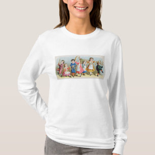 Camiseta Una feliz postal del Victorian de Christmas',