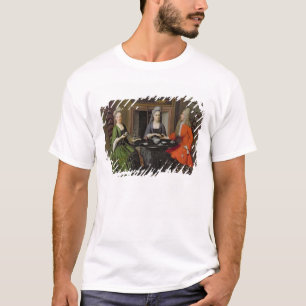 Camiseta Una fiesta del té (aceite en lona)