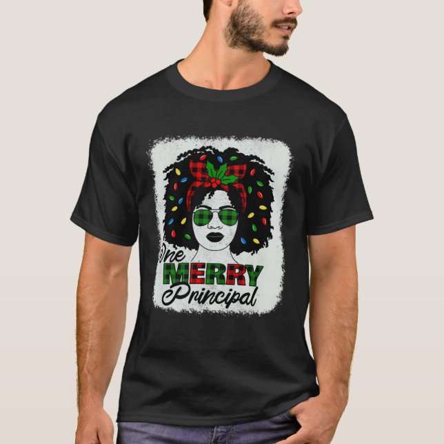 Camiseta Una flor mayor afroamericana cristiana (Anverso)