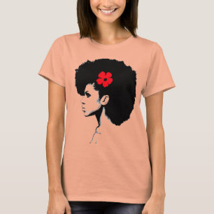 Camiseta Una flor roja