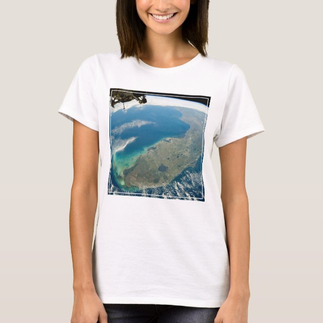 Camiseta Una Florida Oblíque, En La Costa Sureste (Anverso)