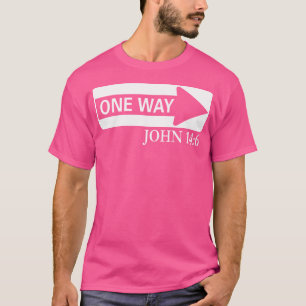 Camiseta Una forma Juan 146 Jesús Navidad cristiana