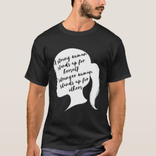 Camiseta Una fuerte marcha de justicia social feminista