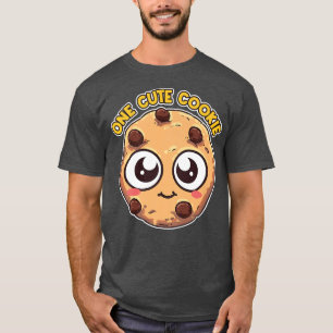 Camiseta Una galleta de chocolate kawaii graciosa