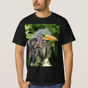 Camiseta Una garza verde