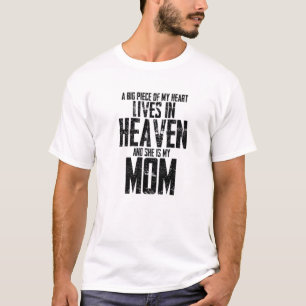 Camiseta Una Gran Parte De Mi Corazón Vive En El Cielo