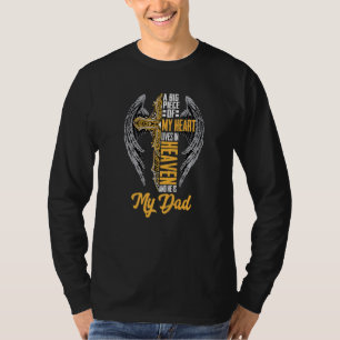 Camiseta Una Gran Parte De Mi Corazón Vive En El Cielo Y Él