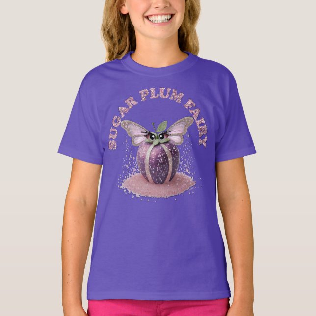 Camiseta Una hada de ciruela de azúcar (Anverso)