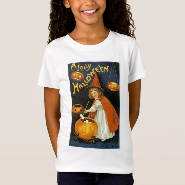 Camiseta Una Halloween de alegría (Anverso)