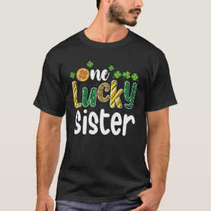 Camiseta Una Hermana Afortunada Familia Pareja Día de San P