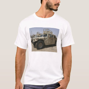 Camiseta Una hilera de humos de la policía militar del Equi