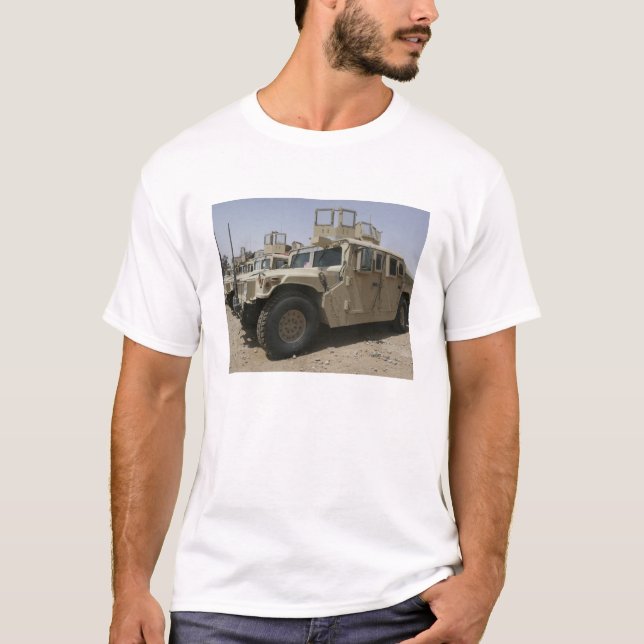 Camiseta Una hilera de humos de la policía militar del Equi (Anverso)