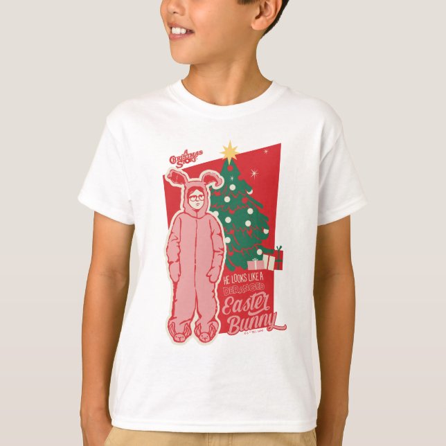 Camiseta Una historia de Navidad | Conejo de Pascua desquic (Anverso)