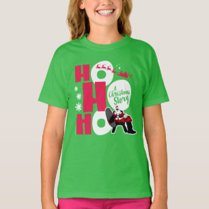 Camiseta Una historia de Navidades   Ho Ho Ho Ho Ho Ho