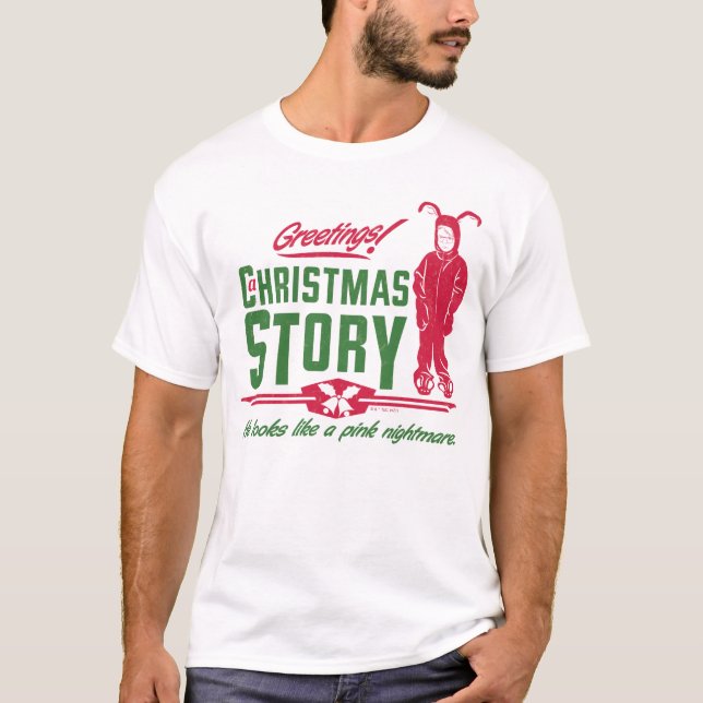 Camiseta Una historia de Navidades | Parece una pesadilla r (Anverso)