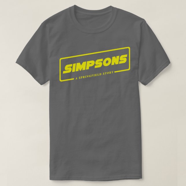 Camiseta Una historia de Springfeld (Diseño del anverso)
