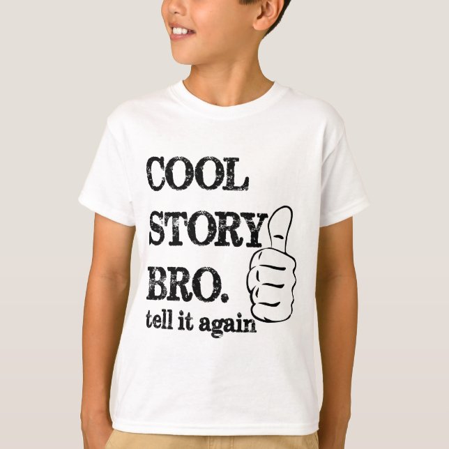 Camiseta Una historia genial, hermano, contadle de nuevo el (Anverso)