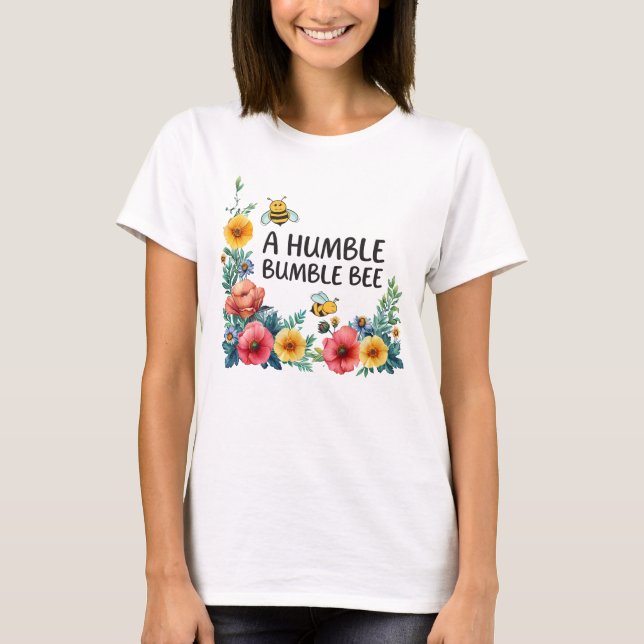 Camiseta Una Humilde Abeja Bombón  (Anverso)