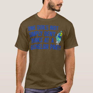 Camiseta Una idea de regalo de despedida de soltero 2