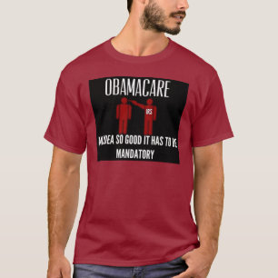 CAMISETA UNA IDEA TAN BUENA QUE TENÍA QUE SER OBAMACARE MAN