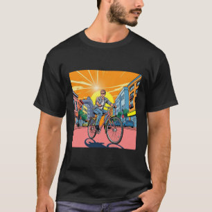 Camiseta Una ilustración de cómic al estilo vintage de los