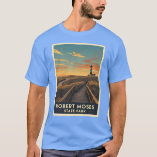 Camiseta Una ilustración vintage del parque estatal Robert