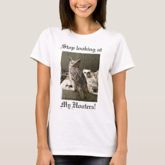 Camiseta Una impresión de los búhos,