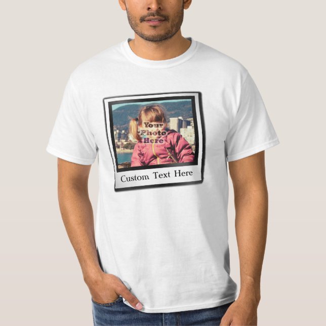 Camiseta Una instantánea fotográfica (Anverso)