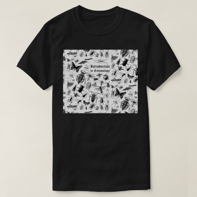 Camiseta Una introducción a la entomología (Diseño del anverso)
