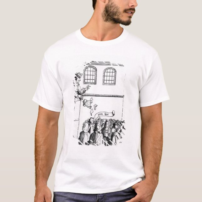 Camiseta Una jesuita que predica contra nuestra biblia (Anverso)