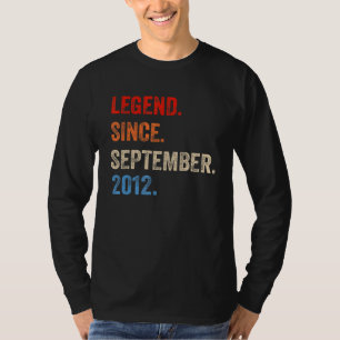 Camiseta Una leyenda de 10 años desde setiembre de 2012: 10