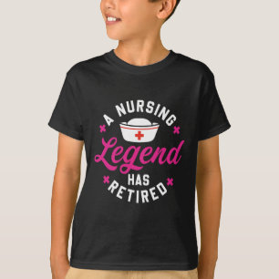 Camiseta Una leyenda de la Enfermería ha retirado a enferme
