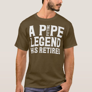 Camiseta Una Leyenda De Pipe Que Acondiciona Tiene Un Plume