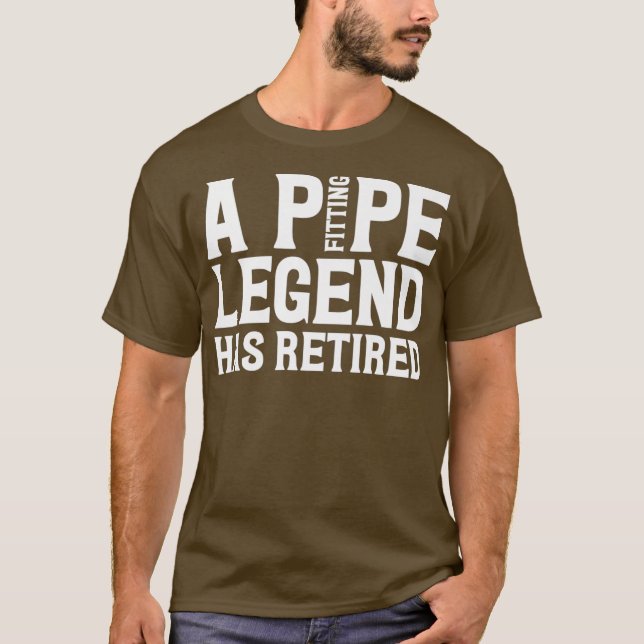 Camiseta Una Leyenda De Pipe Que Acondiciona Tiene Un Plume (Anverso)