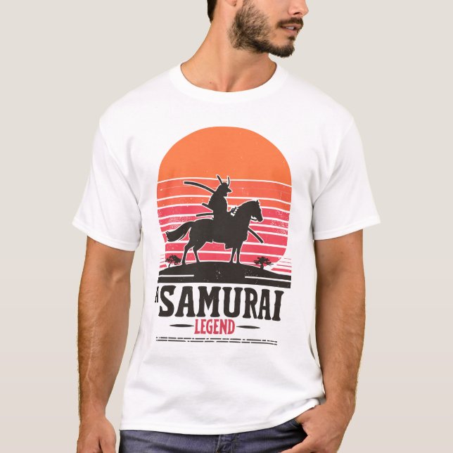 Camiseta Una leyenda samurai (Anverso)