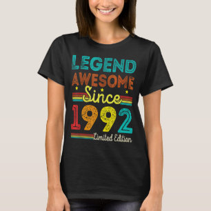 Camiseta Una leyenda vintage de 30 años de antigüedad impre