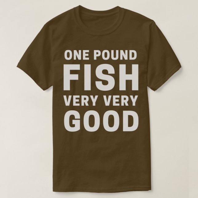 Camiseta Una libra de pescado (Diseño del anverso)